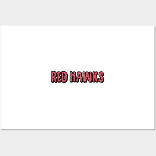 Montclair State Red Hawks glitter lettering Posters and Art